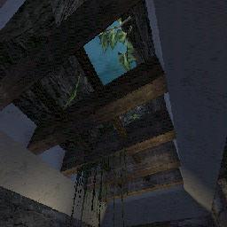 A shot from Hourences' DM-Amon. Some nice architecture in the way of the skybox to add effect. Try to picture that missing... Just won't happen will it.