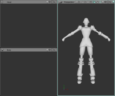 Mesh (.psk file) loaded