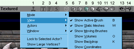 Viewport Title Bar, with the menu